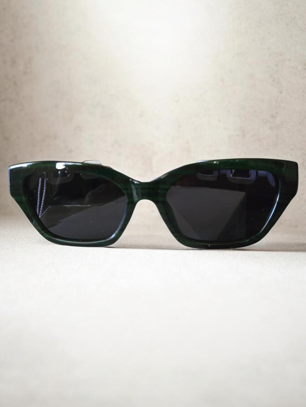 Dark Green Cat-Eye Women's Sunglasses